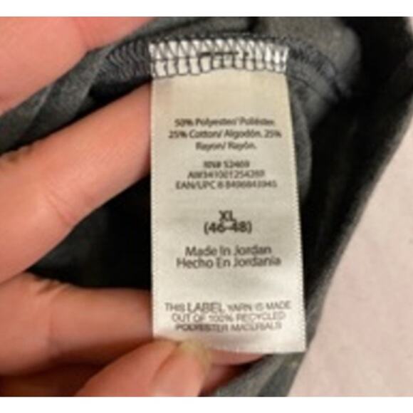 Minimalist Athleisure Streetwear Basics Heather Gray Long Sleeve Tee Men’s XL - Picture 4 of 6